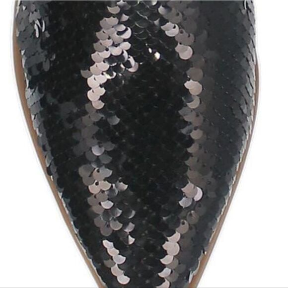 Dingo Bling Thing Sequin Western Boot- Black - Picture 5 of 13